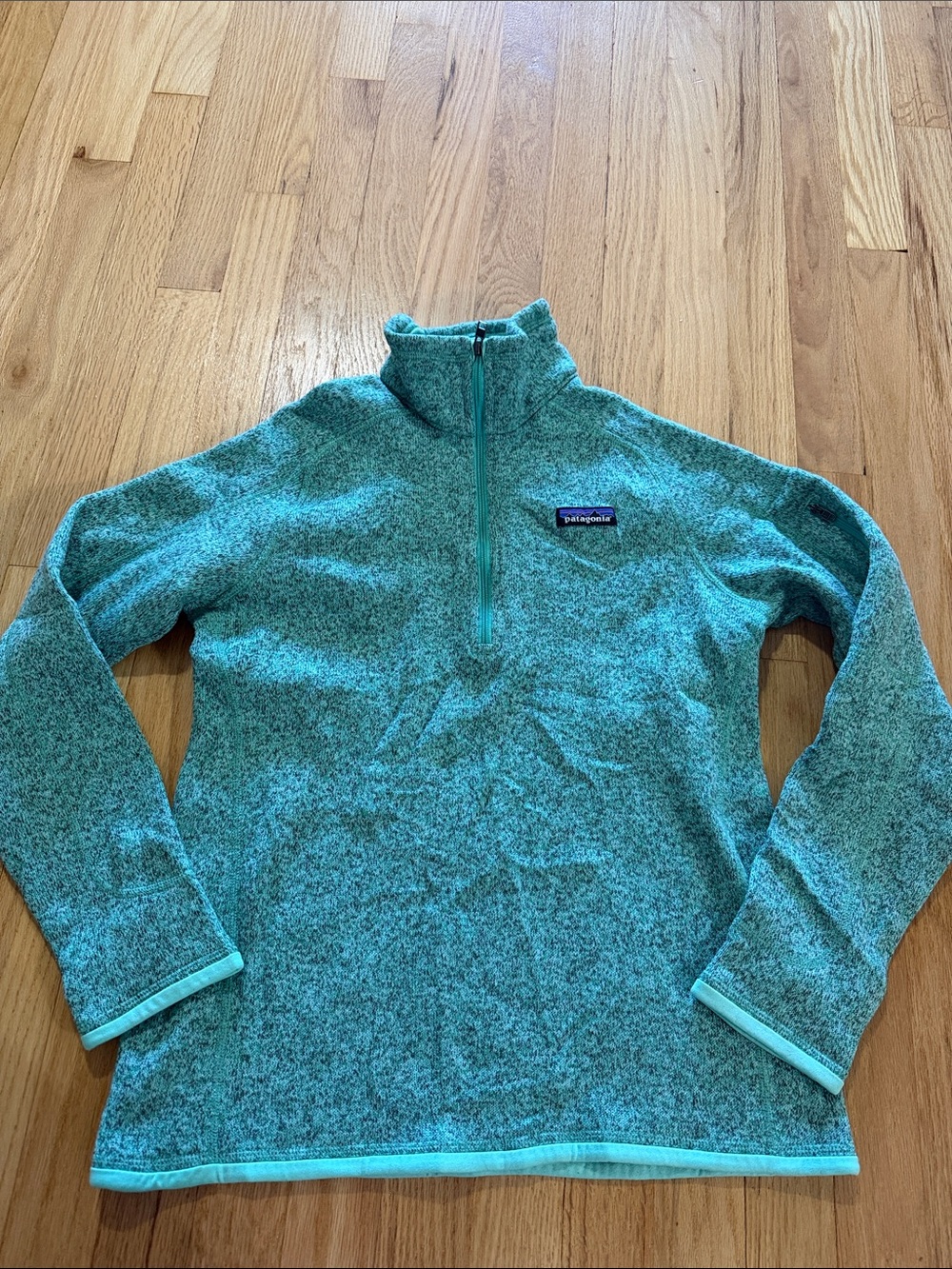 Patagonia Blue Green Better Sweater Pullover Sz M